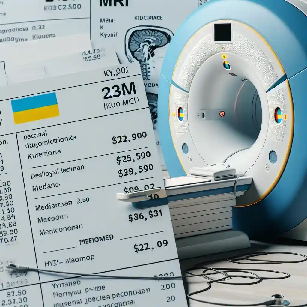 Скільки коштує МРТ шийного відділу хребта у Києві
